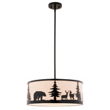 Forest Hills 18" 3 Light Pendant