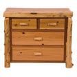 4 Drawer Low Boy Cedar Chest