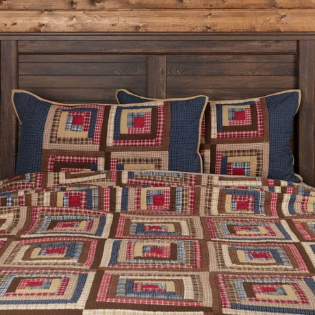 Americana Plaid King Sham