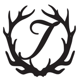 Antler Letter Monogram Sign - 15"