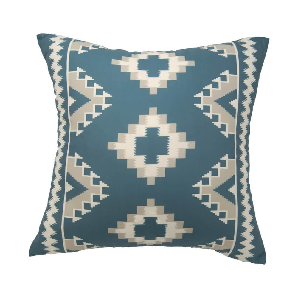 Arrow River Motif Pillow