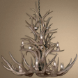 Authentic Mule Deer Chandelier - Large