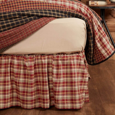 Autumn Plaid Bedskirts