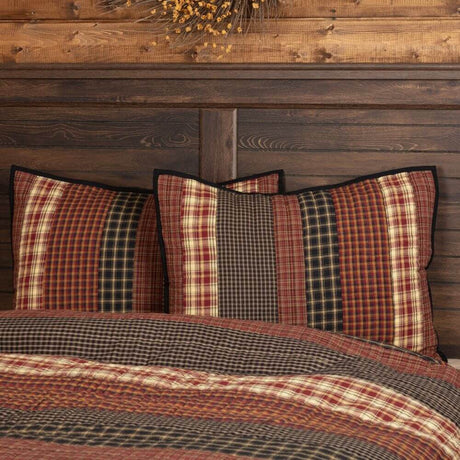 Autumn Plaid Standard Sham