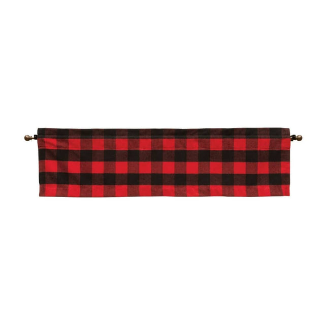 Autumn Buffalo Plaid Valance