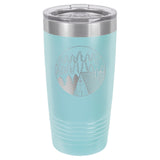 Cabin Scene 20 oz Tumbler - Powder Coated