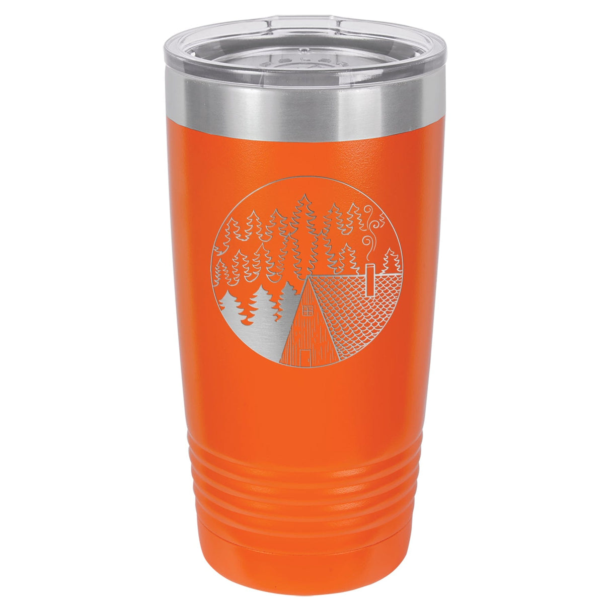 Cabin Scene 20 oz Tumbler - Powder Coated