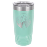 Cabin Scene 20 oz Tumbler - Powder Coated