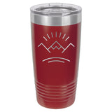 Mountain Scene 20 oz Tumbler - Powder Coated