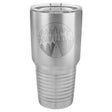 Cabin Scene 30 oz Tumbler - Stainless Steel