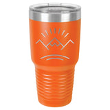 Mountain Scene 30 oz Tumbler - Powder Coated