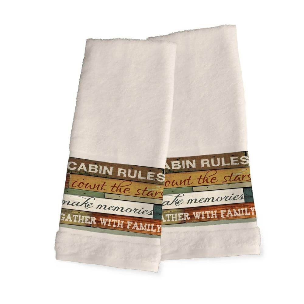 Cabin Inspiration Hand Towel Set