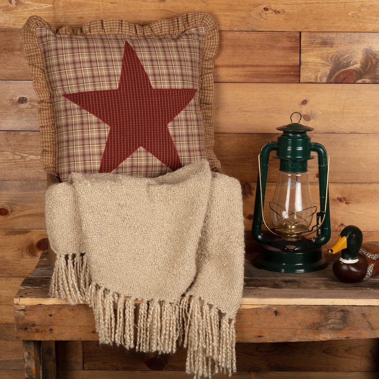 Camping Star Pillow