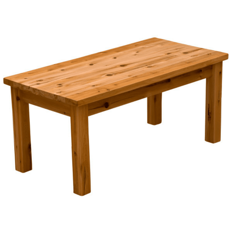 Economy Cedar Coffee Table