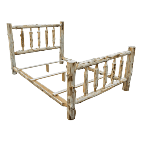 Economy Unassembled Log Bed