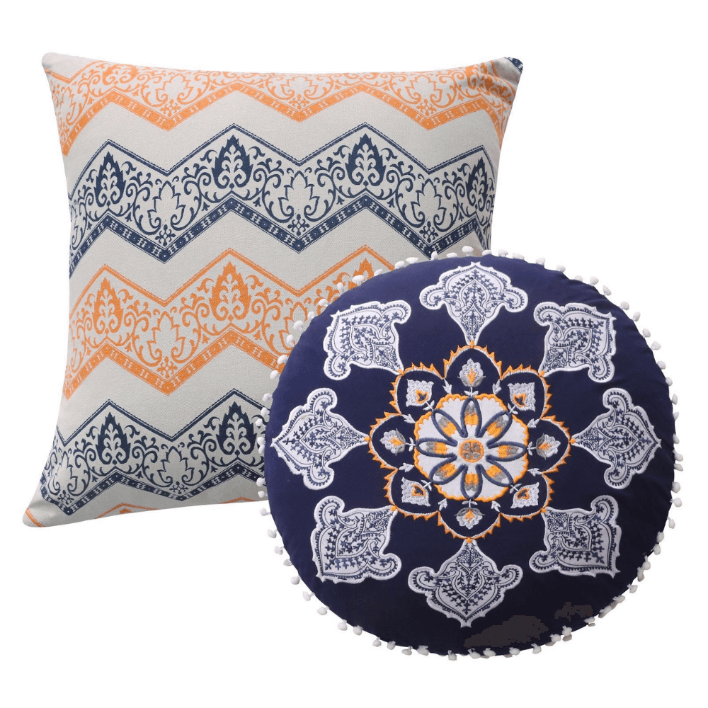 Floral Sun Pillow Set