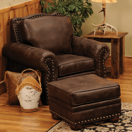 Jerome Davis Chair & Ottoman