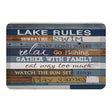 Lake Inspiration Anti-Fatigue Kitchen Mat