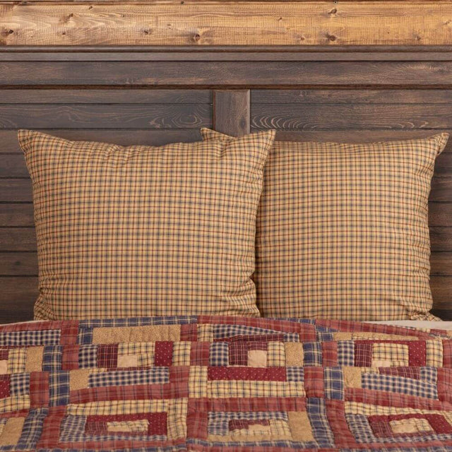 Lincoln Plaid Euro Sham