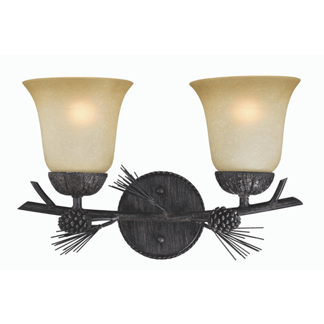 Pine Ridge 2 Light Vanity Fixture