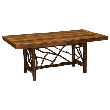 Roanoke Tobacco Rectangular Twig Dining Table