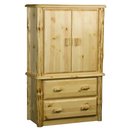 Sawmill 2-Drawer Armoire