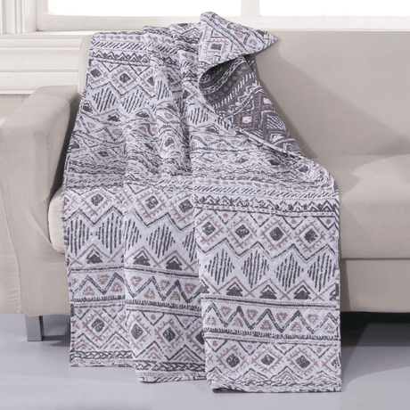 Snow Chalet Throw