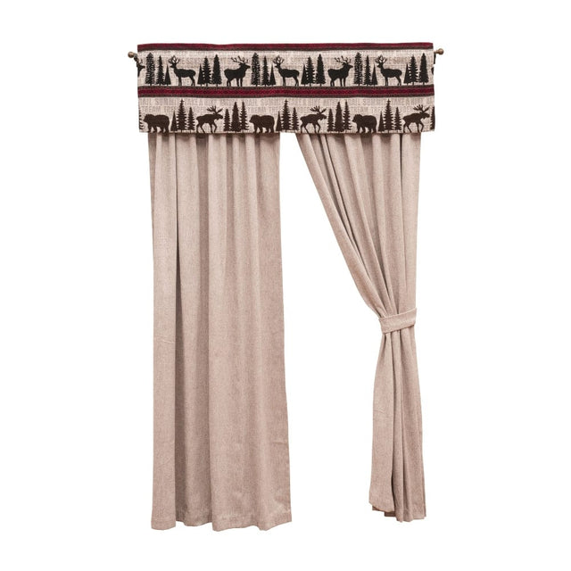 Snow Lodge Retreat Drape Set