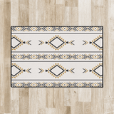 Southwest Tan Non-Slip Rug