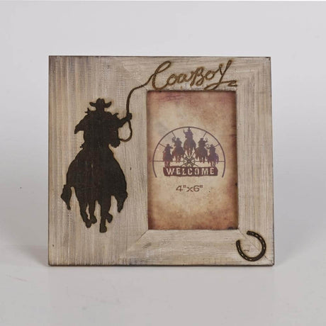 Steer Wrangler 4x6 Picture Frame