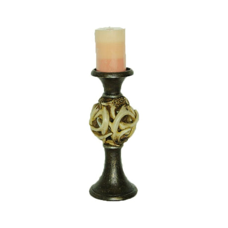 Tangled Antlers Candlestick