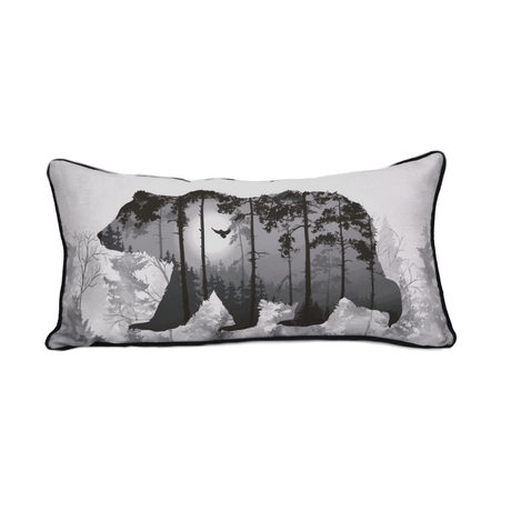 Timber Lodge Bear Pillow