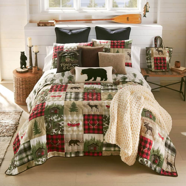 Timber Cabin Quilt Set