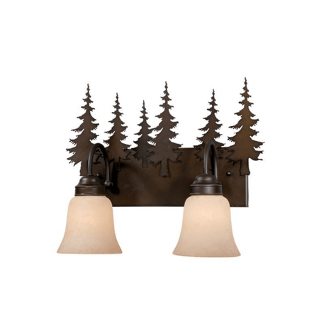 Towering Pine 2 Light Vanity Fixture