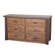 Treetop Lodge 6-Drawer Dresser