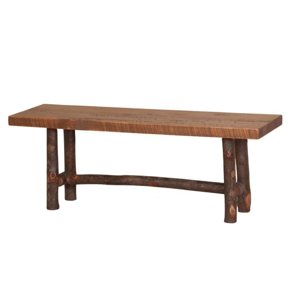 Treetop Lodge Rustic Bench