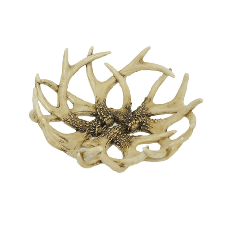 Wild Buck Antler Basket