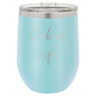 Cabin Life Two 12 oz Wine Tumbler - Powder Coated