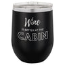 Wine Cabin 12 oz Wine Tumbler - Powder Coated