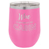 Wine Cabin 12 oz Wine Tumbler - Powder Coated