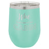 Wine Cabin 12 oz Wine Tumbler - Powder Coated