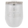 Wine Cabin 12 oz Wine Tumbler - Powder Coated