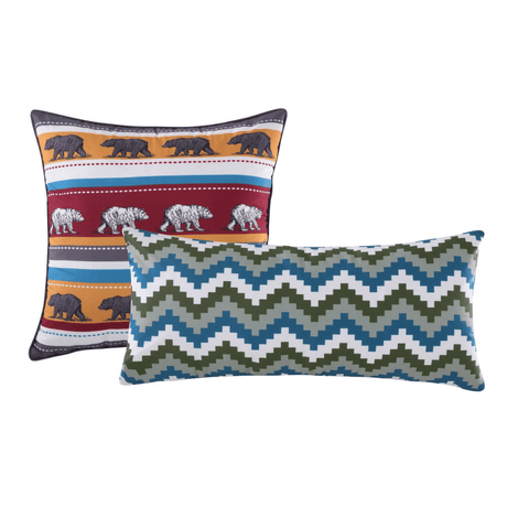 Alpine Bear Pillow Set