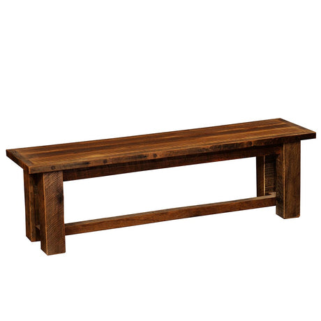 Artisan Top Farmhouse Bench