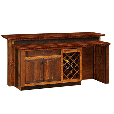 Barnwood Bar with Artisan Top