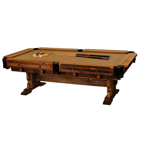 Barnwood Pool Table