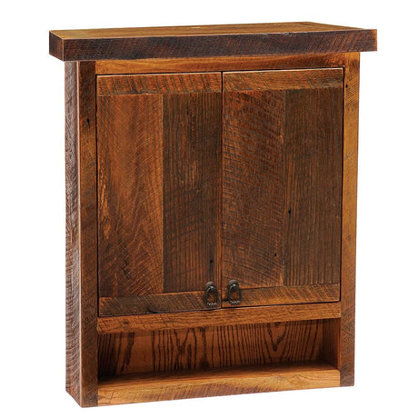 Barnwood Toilet Topper Cabinet