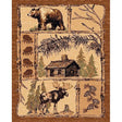 Bear & Moose Area Nature Rug