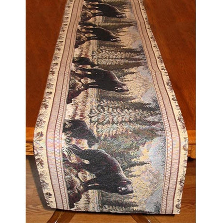 Bear Family Table Runner