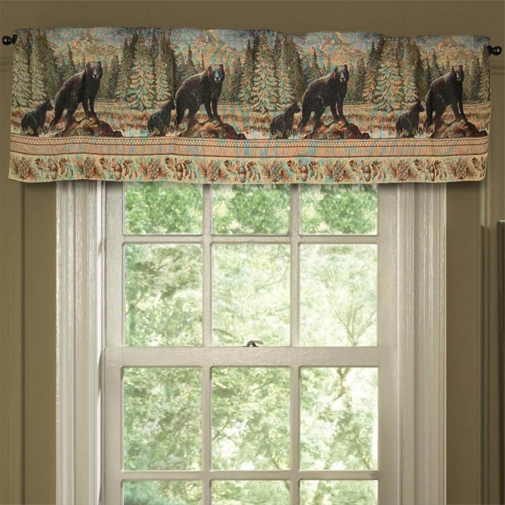 Bear Family Valance